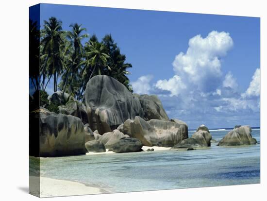 Grand Anse, La Digue, Seychelles, Indian Ocean, Africa-Robert Harding-Premier Image Canvas