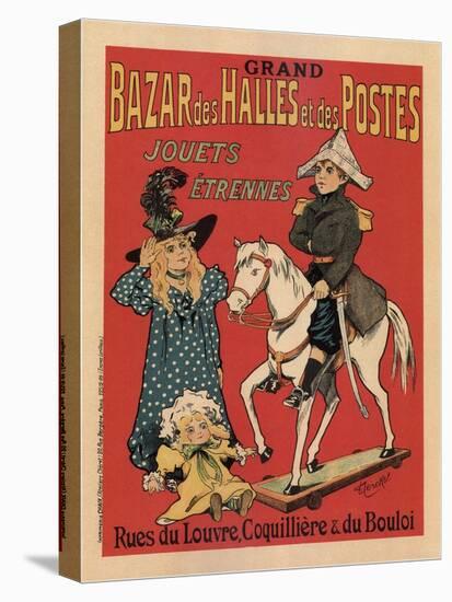 Grand Bazar Des Halles Et Des Postes, 1899-Fernand Fernel-Premier Image Canvas