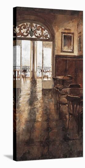 Grand Cafe Cappuccino II-Noemi Martin-Stretched Canvas