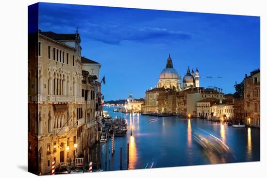 Grand Canal and Basilica Santa Maria Della Salute, Venice, Italy-Iakov Kalinin-Premier Image Canvas