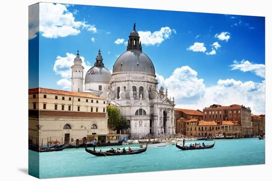 Grand Canal and Basilica Santa Maria Della Salute, Venice, Italy-Iakov Kalinin-Premier Image Canvas