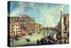 Grand Canal at San Vio-Canaletto-Stretched Canvas