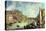 Grand Canal At San Vio-Canaletto-Stretched Canvas