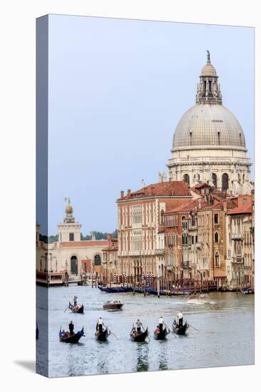 Grand Canal. Basilica Di Santa Maria Della Salute in Background. Venice. Italy-Tom Norring-Premier Image Canvas