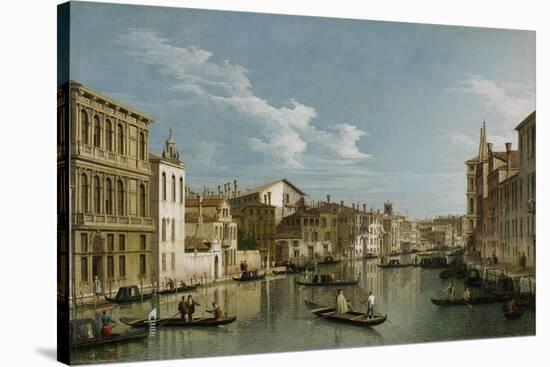 Grand Canal from Palazzo Flangini to Palazzo Bembo, C.1740-Canaletto-Premier Image Canvas