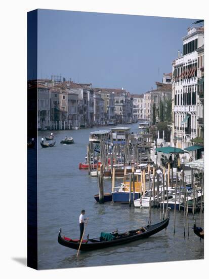 Grand Canal from Rialto Bridge, Venice Italy-Peter Thompson-Premier Image Canvas