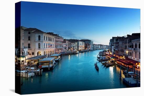Grand Canal in Sunset Time, Venice, Italy-Iakov Kalinin-Premier Image Canvas