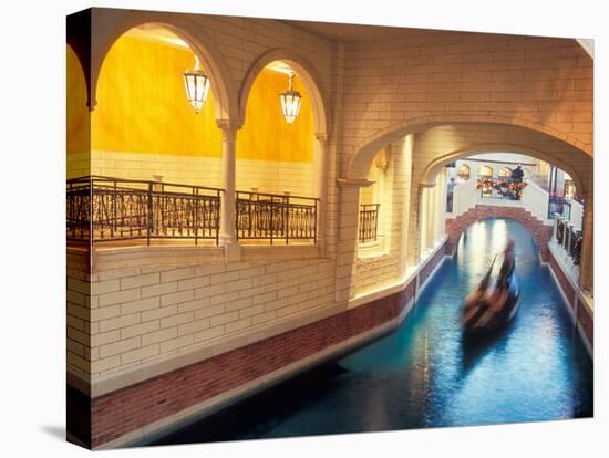 Grand Canal in the Venetian Hotel and Casino, Las Vegas, Nevada, USA-Brent Bergherm-Premier Image Canvas