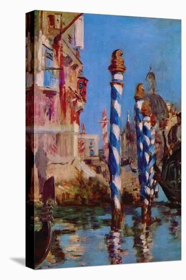 Grand Canal In Venice-Edouard Manet-Stretched Canvas