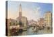 Grand Canal: San Geremia and the Entrance to the Canneregio-Edward William Cooke-Premier Image Canvas