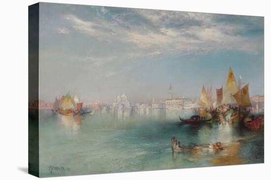 Grand Canal, Venice. 1901-Thomas Moran-Premier Image Canvas