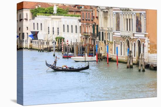 Grand Canal with Gondola. Venice. Italy-Tom Norring-Premier Image Canvas