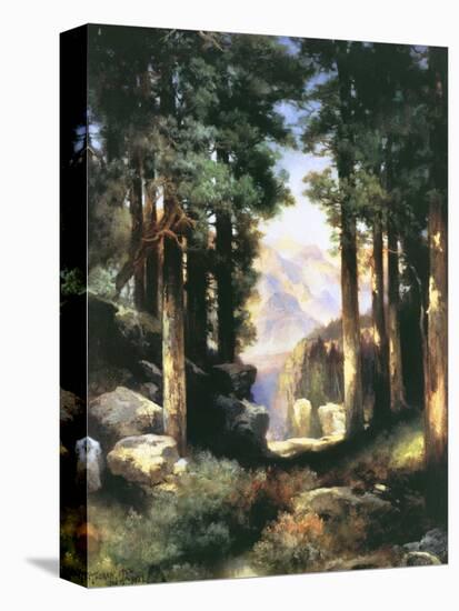 Grand Canyon of the Colorado-Thomas Moran-Stretched Canvas