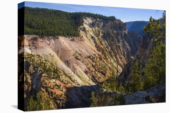 Grand Canyon of the Yellowstone River, Yellowstone National Park, Wyoming, United States of America-Gary Cook-Premier Image Canvas