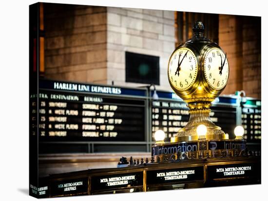 Grand Central Terminal's Four-Sided Seth Thomas Clock - Manhattan - New York-Philippe Hugonnard-Premier Image Canvas