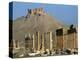 Grand Colonnade and the Arab Castle, Palmyra, Unesco World Heritage Site, Syria, Middle East-Bruno Morandi-Premier Image Canvas