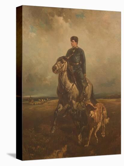 Grand Duke Vladimir Alexandrovich of Russia (1847-190) on the Hunt, 1890S-Rudolf Ferdinandovich Frenz-Premier Image Canvas