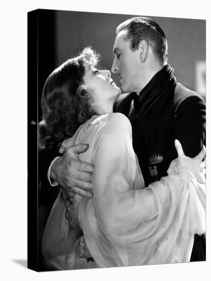 Grand Hotel, Greta Garbo, John Barrymore, 1932-null-Stretched Canvas
