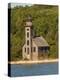 Grand Island East Channel Lighthouse, Michigan, USA-Peter Hawkins-Premier Image Canvas