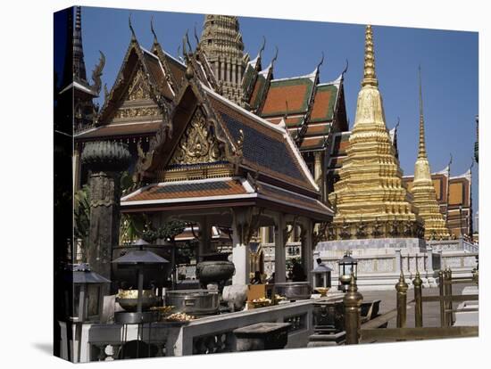 Grand Palace, Bangkok, Thailand, Southeast Asia-Charcrit Boonsom-Premier Image Canvas