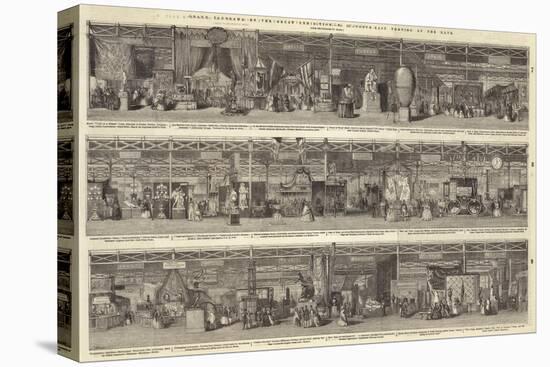 Grand Panorama of the Great Exhibition, North-East Portion of the Nave-null-Premier Image Canvas