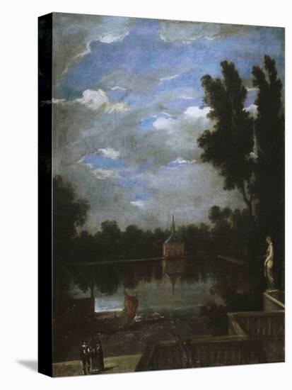 Grand Pond of the Buen Retiro, c.1657-Juan Bautista Martinez del Mazo-Premier Image Canvas