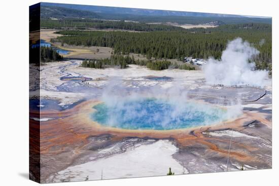 Grand Prismatic Geyser, Midway Geyser Basin, Yellowstone NP, WYoming-Howie Garber-Premier Image Canvas