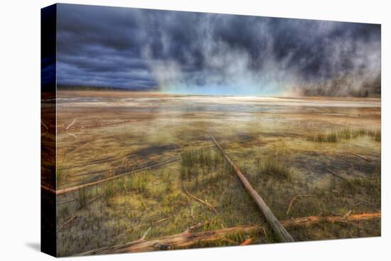 Grand Prismatic Glow, Yellowstone Wyoming-Vincent James-Premier Image Canvas