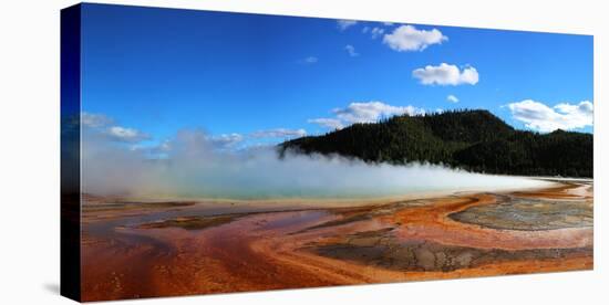 Grand Prismatic Spring, the Usa, and the Third Largest-Niall Ferguson-Premier Image Canvas