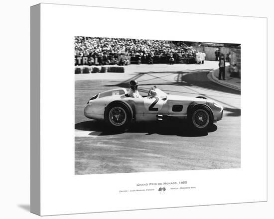 Grand Prix De Monaco, 1955-Alan Smith-Stretched Canvas