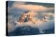 Grand Teton Clouds Color-Alan Majchrowicz-Premier Image Canvas