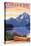 Grand Teton National Park - Colter Bay-Lantern Press-Stretched Canvas