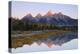 Grand Tetons at Sunrise, Grand Teton National Park, Wyoming, USA-Michel Hersen-Premier Image Canvas