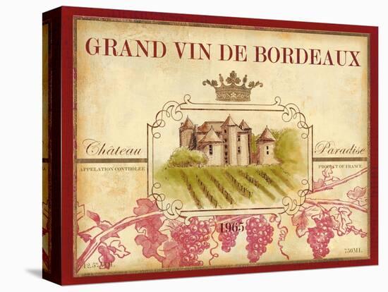 Grand Vin De Bordeaux-Devon Ross-Stretched Canvas