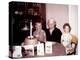 Grandchildren with Grandma at Birthday Party, Ca. 1964.-Kirn Vintage Stock-Premier Image Canvas