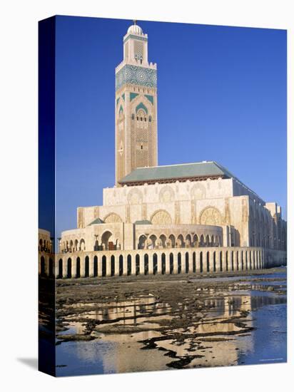 Grande Mosque Hassan II, Casablanca, Morocco-Peter Adams-Premier Image Canvas