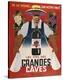 Grandes Caves-Vintage Posters-Stretched Canvas