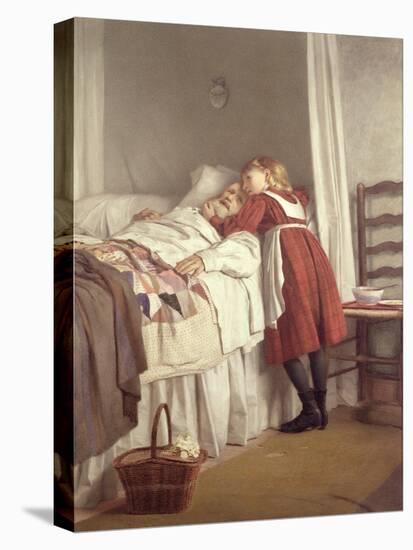 Grandfather's Little Nurse-James Hayllar-Premier Image Canvas