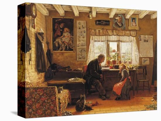 Grandfather's Pet-William Snape-Premier Image Canvas