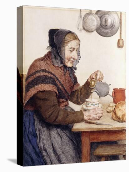 Grandmother with Coffee, 1904-Albert Anker-Premier Image Canvas