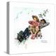 Grandpa and Me: Picking Daisies-Norman Rockwell-Premier Image Canvas