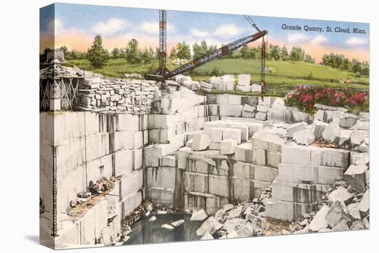 Granite Quarry, St. Cloud, Minnesota-null-Stretched Canvas