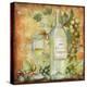 Grapevine and Wine White-Art Licensing Studio-Premier Image Canvas
