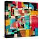 Graphic a Abstract Background with Geometric Elements-Tanor-Stretched Canvas