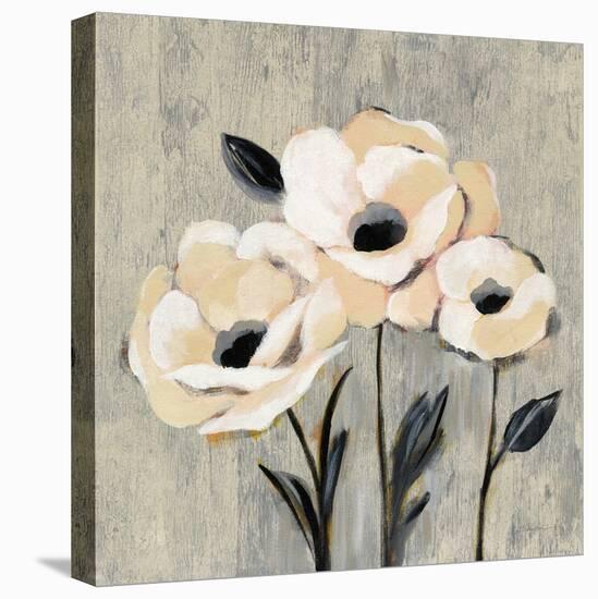 Graphic Floral I-Silvia Vassileva-Stretched Canvas