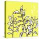 Graphic Floral Three-Jan Weiss-Stretched Canvas