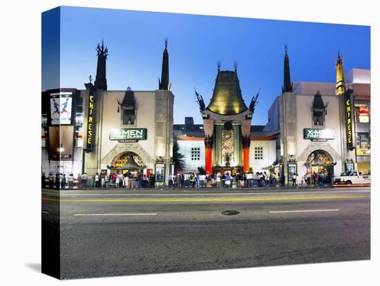 Grauman's Chinese Theatre, Hollywood Boulevard, Los Angeles, California, United States of America,-Gavin Hellier-Premier Image Canvas