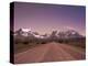 Gravel Road and Cuernos Del Paine, Torres Del Paine National Park, Patagonia, Chile, South America-Jochen Schlenker-Premier Image Canvas