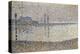 Gravelines: un soir, étude-Georges Seurat-Premier Image Canvas