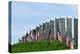 Gravestones Decorated with U.S. Flags to Commemorate Memorial Day at the Arlington National Cemeter-1photo-Premier Image Canvas